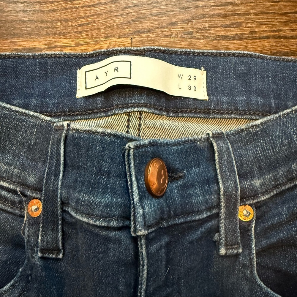 AYR Skinny Jean The Chiller W29 L30 - Picture 3 of 9